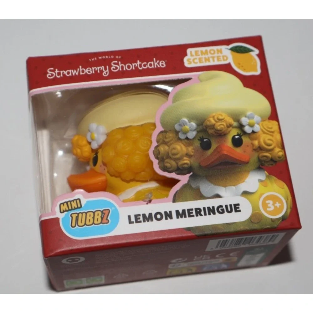 Tubbz STRAWBERRY SHORTCAKE Mini Rubber Scented Ducks Lot of 4 NEW
